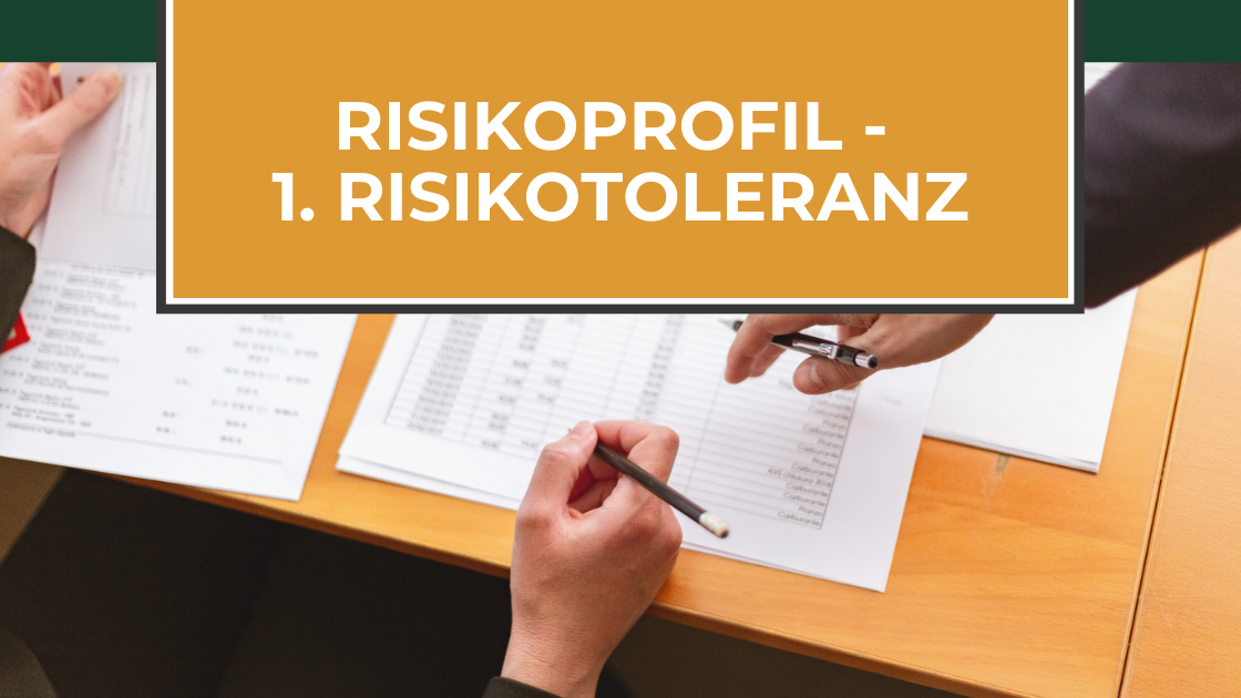 Read more about the article Das Risikoprofil als Grundlage für deine Anlageentscheidung (Teil 1: Risikotoleranz ermitteln)